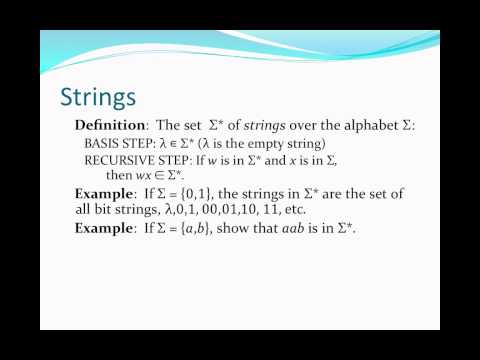 Recursion And Strings