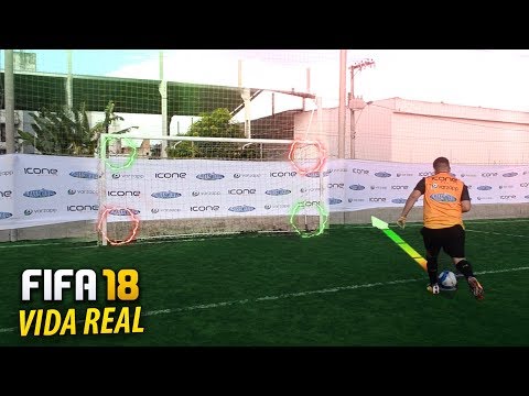 FIFA 18 NA VIDA REAL!!! DESAFIOS DE FUTEBOL C/ MUUH & FIFALIZE 🔥😱