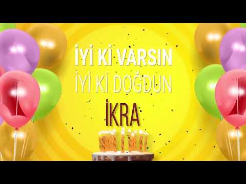 İKRA - İyi ki Varsın İyi ki Doğdun ikra #ikra