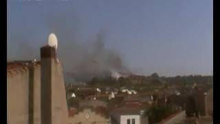 preview picture of video 'Incendio Villarino de los Aires, Salamanca (31/7/2010)'