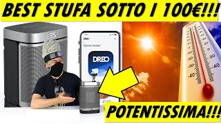DREO ATOM ONE S unboxing recensione termoventilatore ceramico smart wifi Bluetooth con oscillazione