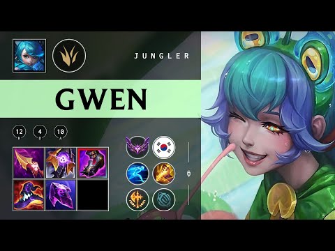 Gwen Jungle vs Xin Zhao - KR Master Patch 25.24
