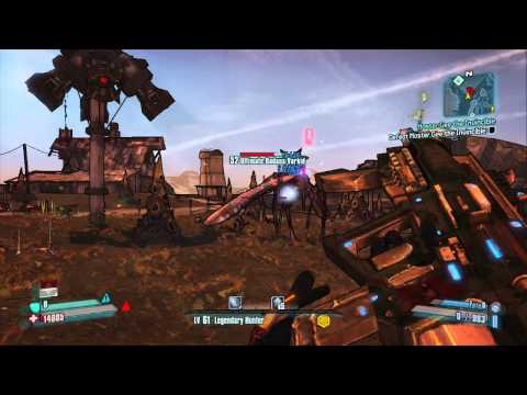 Borderlands 2 - Spawning Vermivorous Solo On First Attempt!