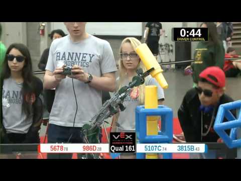 2015 VRC Math Q161 - 5678 986D vs 5107C 3815B - 69 to 53 - VEX Worlds 2015 - Math Division