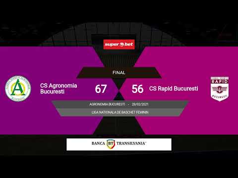 LNBF 2020-2021: Agronomia Bucuresti - Rapid Bucuresti