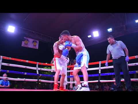 Campos derrotó al colombiano Guerra / 3er round