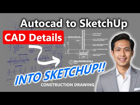 Transform Your Workflow: Import CadDetails into Sketchup Layout!