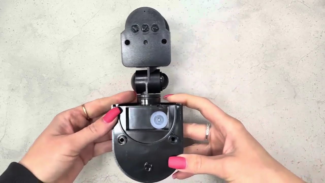 Датчик движения LUXEL MS-02В IP44 черный 180*