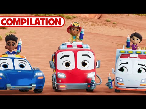 Firebuds Season 2 Halfway Highlights 🚒 | Compilation | @disneyjr​
