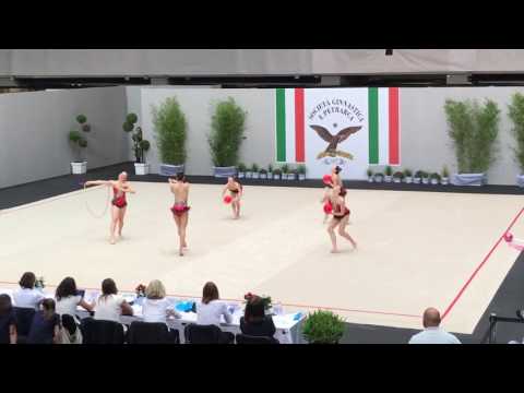 03.06.2017 Rhythmic School-Nazionali di Insieme Cat. Open Qualifica - Arezzo