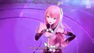 Megurine Luka & Hatsune Miku  - AI Dee (愛Dee )  / Project DIVA X PsV【Sub: Esp. + Karaoke】