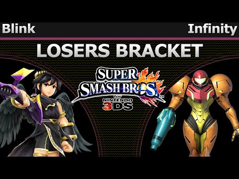 Shockwave Smash 3DS - Blink (Dark Pit) vs Infinity (Samus/MK) - Losers Bracket