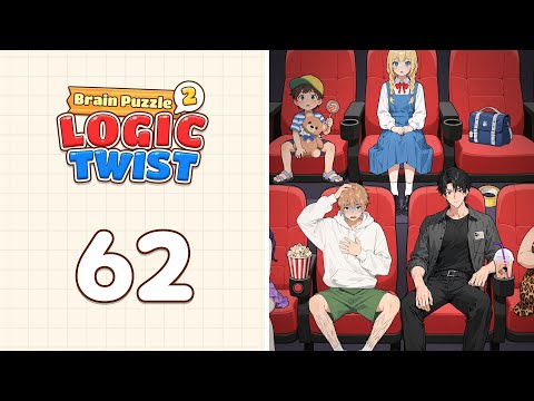 Brain Puzzle 2: Logic Twist Level 62 Cinema Distract