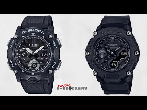 Casio G-Shock GA2000S-1A vs G-Shock Carbon Core GA2200BB-1A
