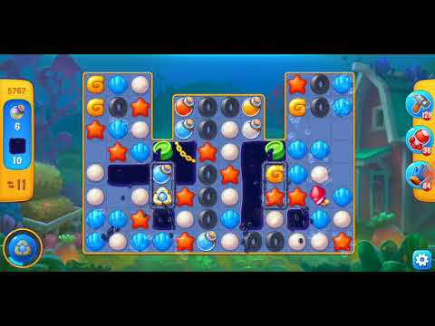 Fishdom. 5767 level no boosters and diamonds