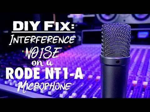 DIY Fix: Interference Noise on a RODE NT1-A Microphone