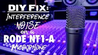 DIY Fix: Interference Noise on a RODE NT1-A Microphone