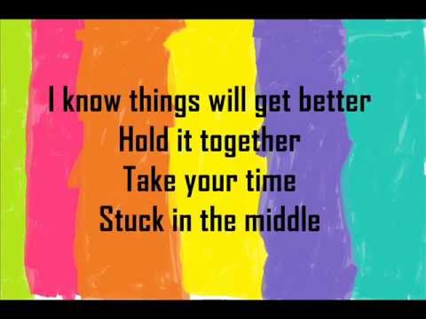 Stuck in the Middle by Boys Like Girls (Lyrics)