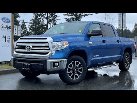 2017 Toyota Tundra SR5 + Moonroof, Tonneau, Reverse Camera Review | Island Ford