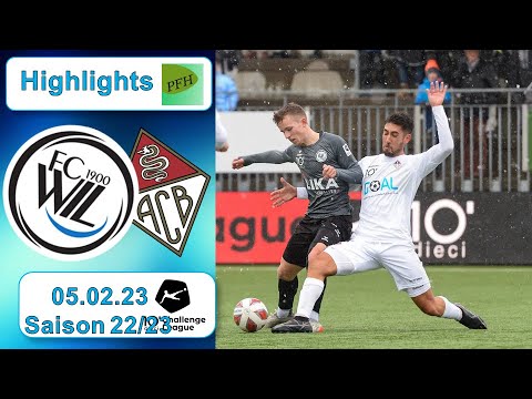 Highlights: FC Wil vs AC Bellinzona (05.02.2023)
