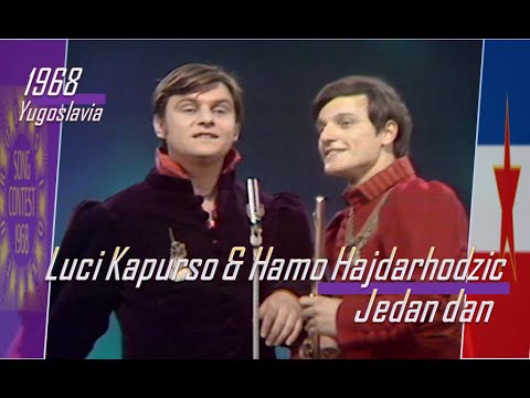 eurovision 1968 Yugoslavia # Luci Kapurso & Hamo Hajdarhodzic - Jedan dan ᴴᴰ