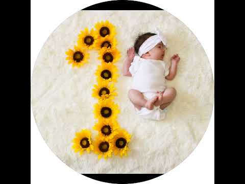 Tu Hai Kya Mere Liye Song //1 Month baby celebrate ideas//cute baby