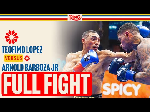TIMES SQUARE TAKEOVER! Teofimo Lopez vs Arnold Barboza Jr | FULL FIGHT