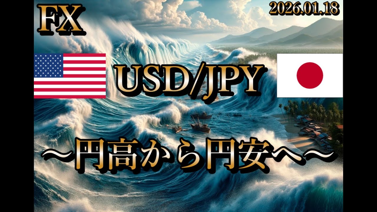 【USD/JPY相場分析】今後は円高から円安へ