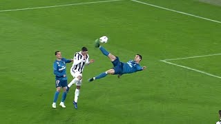 Cristiano Ronaldo - Awesome bicycle kick goal vs Juventus - Champions League - 03.04.2018 - 1080i HD video thumbnail