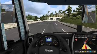 Euro truck simulator 2 素人の運転するトレーラー
