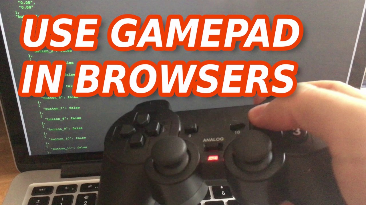 How to Connect a Gamepad to the Browser [ HTML5 Gamepad API ]