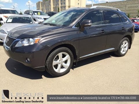 Pre Owned Brown on Parchment 2010 Lexus RX 350 AWD - Premium Package 1 Review - Camrose, Alberta