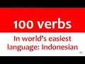 7 - 100 most frequently used verbs in Indonesian language