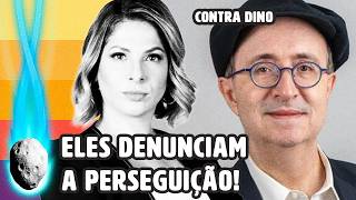 DINO SOFRE PERSEGUIÇÃO DEFENDIDA PELA GLOBO; REINALDO AZEVEDO E DANI LIMA DENUNCIAM | PLANTÃO