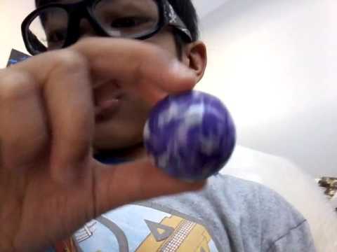 Glass earth bounce ball