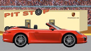 Собираем пазл. Кабриолет Porsche 911 Carrera