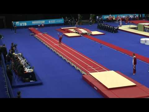 Tumbling womens final WC 2011 Birmingham