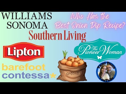 Making FIVE Famous Onion Dip Recipes: Which Is The Best?