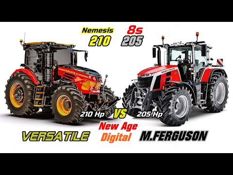Versatile NEMESIS 210 VS M.Ferguson 8S 205 [Innovations/Power/Size/Performance Comparison] #Digital