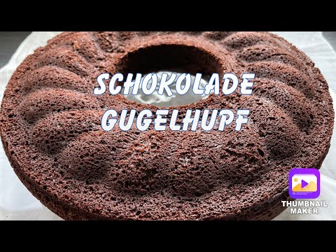Saftiger Schokolade Gugelhupf Rezept / Einfach und Lecker