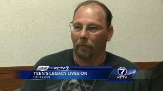 Papillion teen's legacy lives on