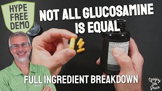 Glucosamine Chondroitin MSM Joint Supplement - Close Look at Campio