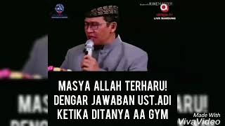 Download lagu Masyaallah!!! Akhlak ustadz adi Hidayat ketika ditanya AA GYM mp3