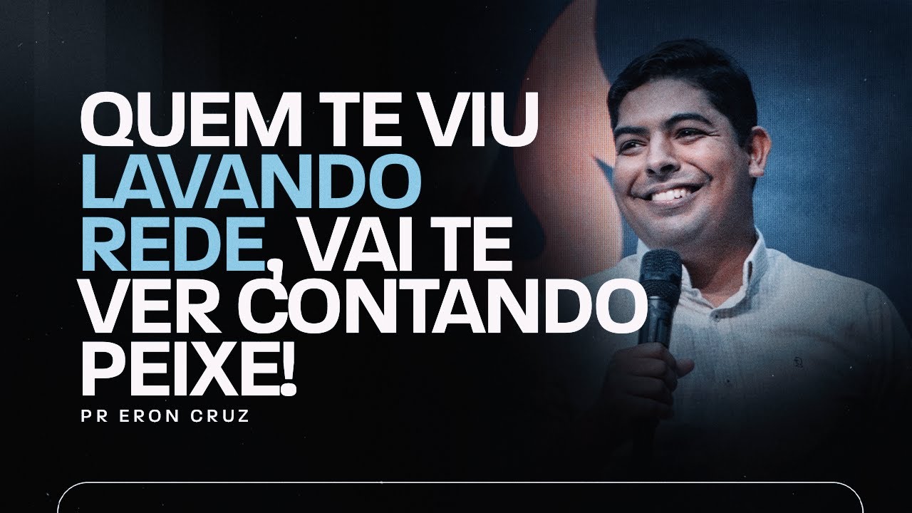 Quem te viu lavando a rede vai te ver contando os peixes!