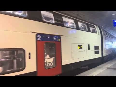 IC61 nach Interlaken Ost und IC6 nach Basel abfahrt um 8:04 in Bern