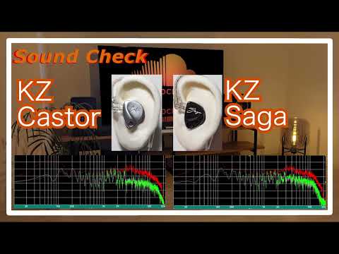 KZ Castor vs KZ Saga [IEMs Chinese Sound Comparison 中華イヤホン音比較]