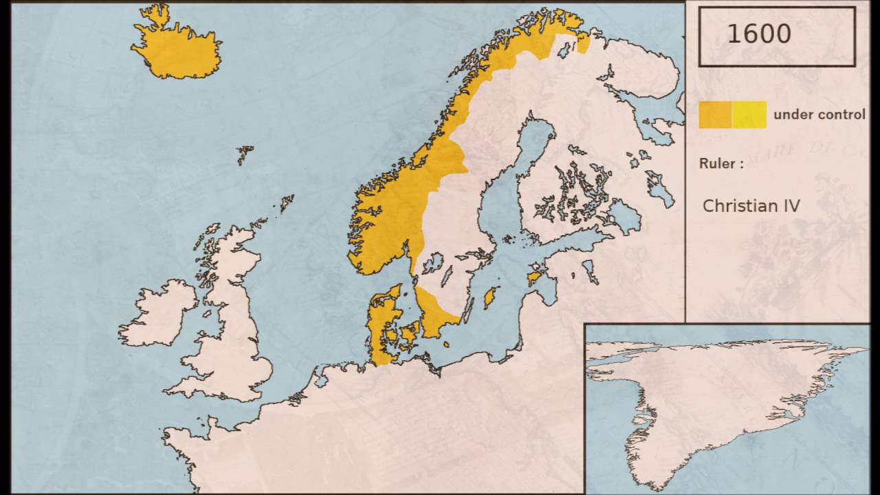 Denmark - Timelapse Map (848-2016)