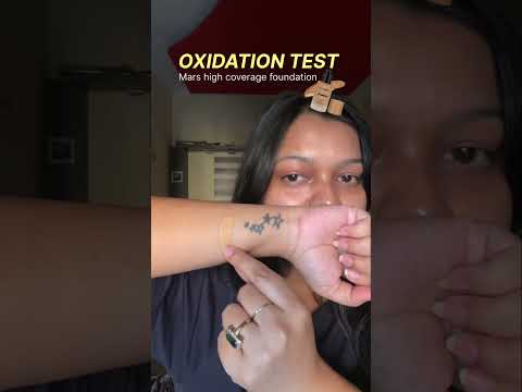 Oxidationstest | Mars Foundation mit hoher Deckkraft🫧✨ #mars #marsmakeup
