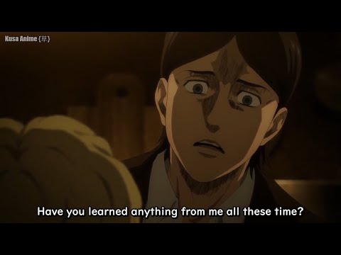 Grisha snaps | Yells at Zeke