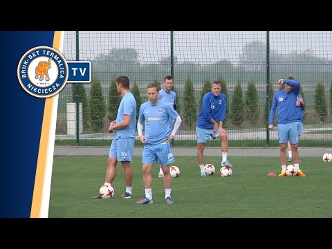 Przygotowania do meczu z Wisłą Kraków